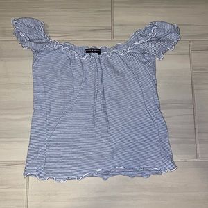 Brandy Melville Off the shoulder crop top